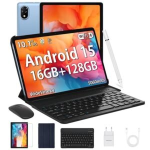 【U10 Edición mejorada Andriod 16】DOOGEE U11 2025 Tablet de 11 polegadas,  16 GB RAM+128 GB ROM (2TB TF) 8580 mAh, tablet para crianças Octa-Core, corpo metálico de 7,9 mm, 13 MP câmara. Widevine L1/Face